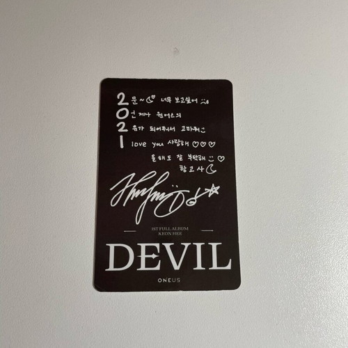 Kpop Devil Oneus album like new
