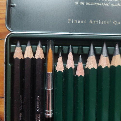 Faber-Castell Pitt Graphite Set 19 pieces like new