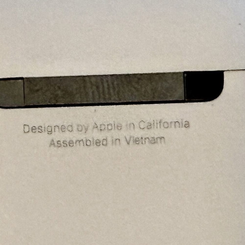 Apple AirPods 2 left earbud and charging case used