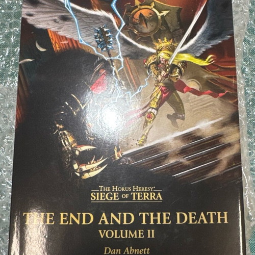 The Horus Heresy Siege of Terra The End and the Death Volumes I-II-III new hardback books
