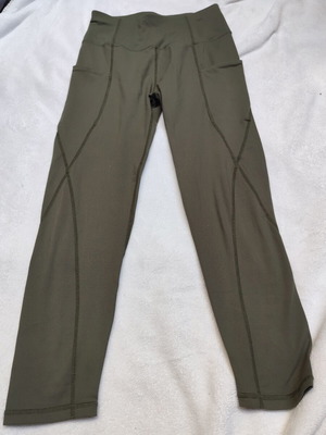 Walk khaki sports leggings size S like new