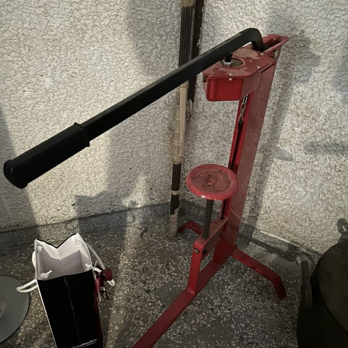 Cork Placement Tool used