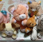 Stuffed animals like new