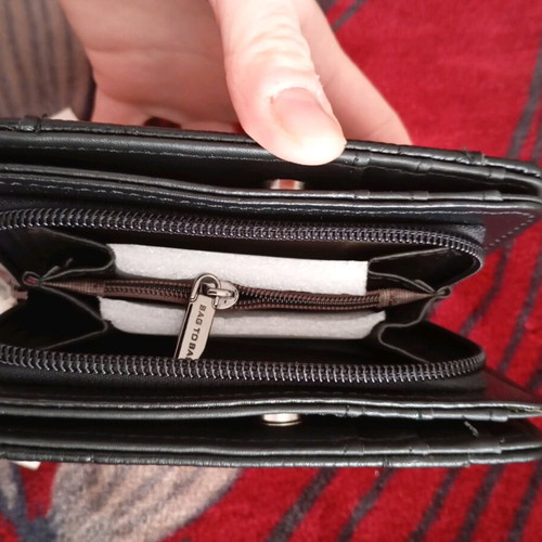 Bag to Bag wallet new, black