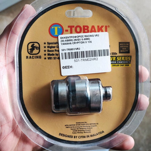 Tobaki VR2 Camshaft for Crypton X 65-68mm new