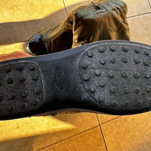 Tod’s boots for girls size 34 like new, green