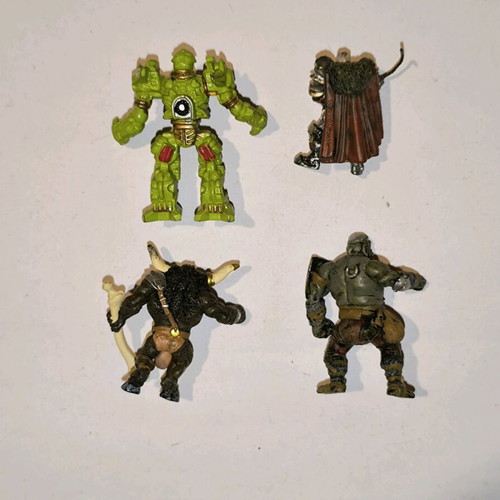Fantasy Plastoy figures used, pack of 4 pieces