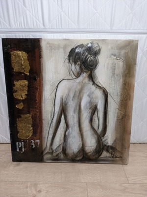 Canvas painting 60x60 used, very good condition