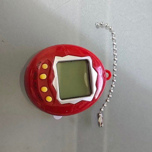 Retro digital virtual pet with chain, like new