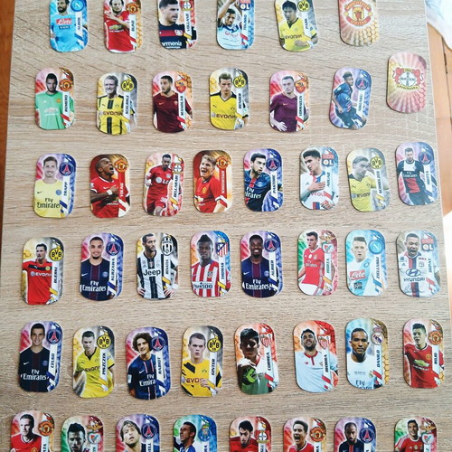 Football collectible tazos 2017-2018