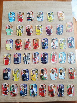 Football collectible tazos 2017-2018
