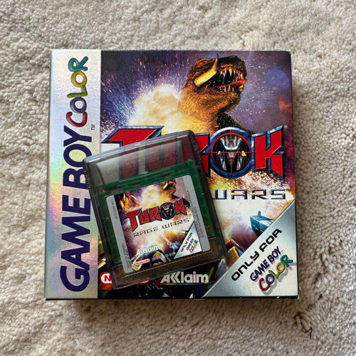 Turok Rage Wars Game Boy Color like new