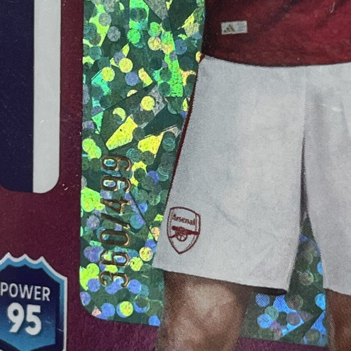 2025-26 Topps Premier League Declan Rice Arsenal card new 360/499