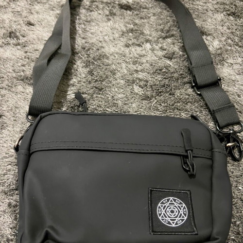Men bag new, crossbody, black and gray