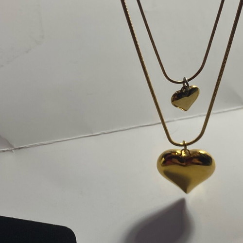 Ozze necklace stainless steel with clasp, does not tarnish
