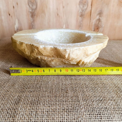 Marble ashtray vintage used