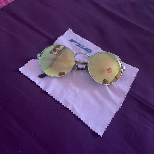 Folli Follie yellow mirror sunglasses used