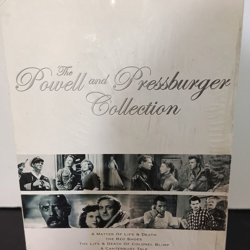 The Powell and Pressburger Collection 9 DVD set used with English subtitles