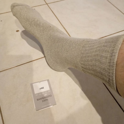 Men's cotton socks new, pack of 5 pairs, gray