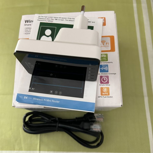 Wireless-N Mini Router repeater like new