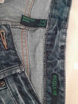 Benetton Jeans blue size M like new