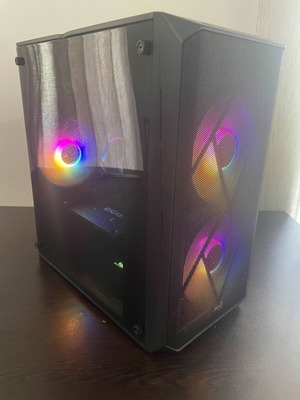 Gaming PC Ryzen 5 5500 RX 7600 16GB RAM 1TB NVMe SSD used