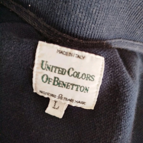 Benetton blouse blue like new, size L