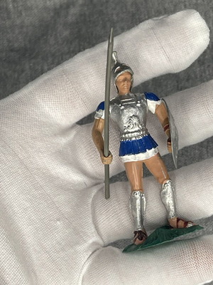 Pal Athena 1970 Vintage Greek Soldier figure like new