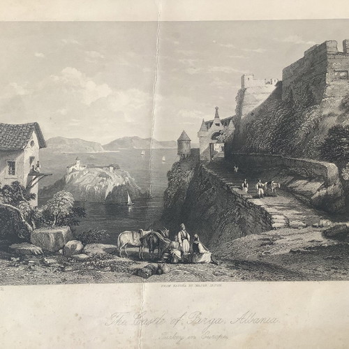 The Castle of Parga chalcography used