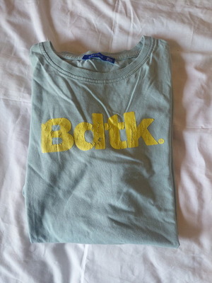 Bodytalk T Shirt 14 Years Used, Slightly Faded Print, Green