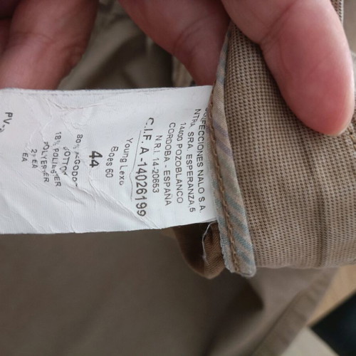 Men's pants like new, size M, lightly worn