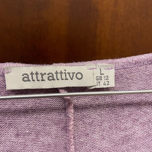 Attrattivo blouse purple like new, size large
