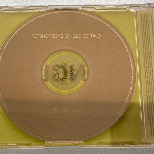 Pet Shop Boys Bilingual 4-trk CD single used, pop