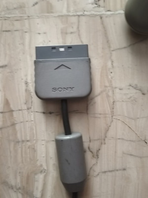 PlayStation 1 Dualshock controller used, untested