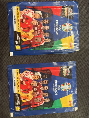 Euro 2024 Cards new, 2 packs