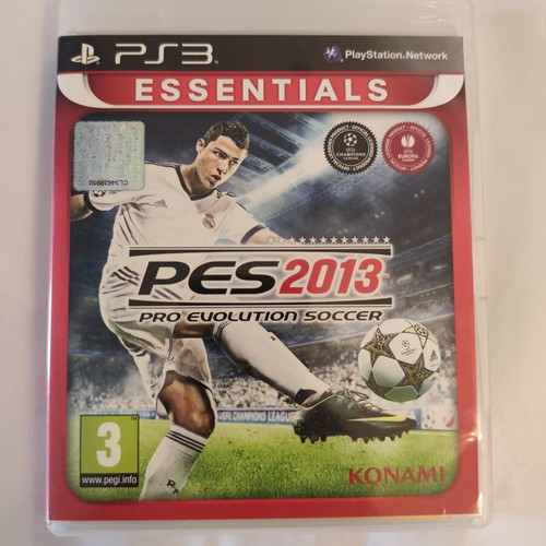 PES 2013 Essentials PS3 like new sports game