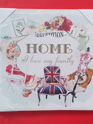 Canvas print 28×28 new in packaging