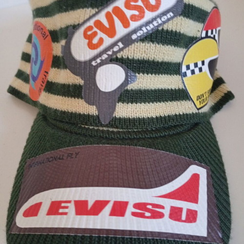 Evisu Rare Hat knitted colorful like new, made in Japan