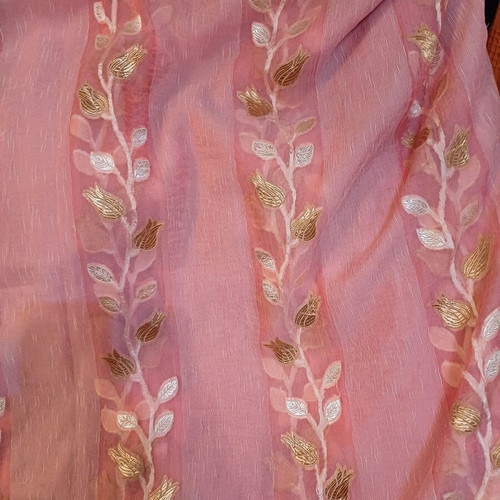 Curtain new in pink-gold 2.80×2.30
