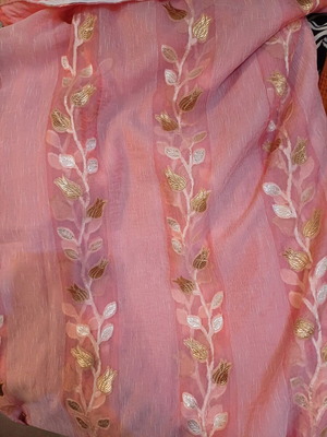 Curtain new in pink-gold 2.80×2.30