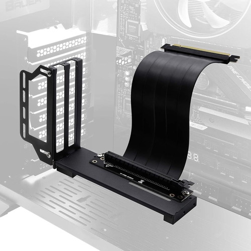 EZDIY-FAB vertical GPU mount kit new with RGB lighting