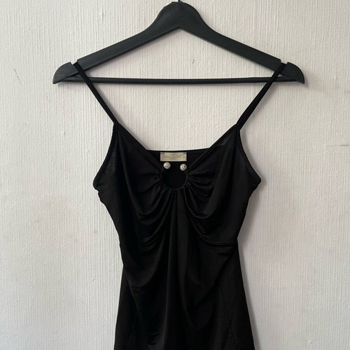 Rebecca Blu top used, size S-M, black