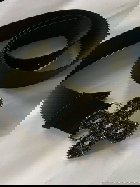 Leather Y2K belt