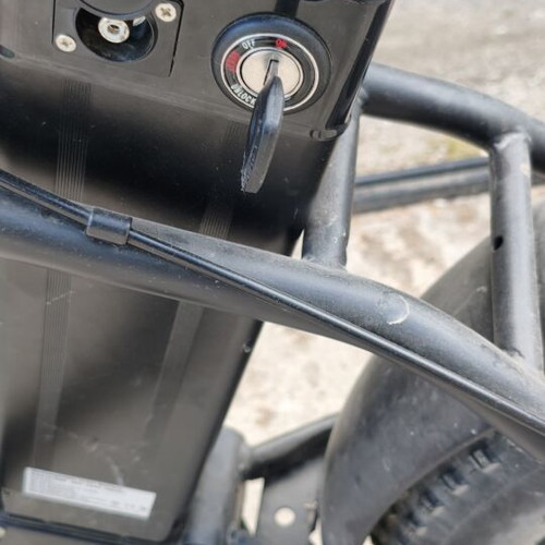 Electric Folding Fat Bike used, 7-speed Shimano, 250W motor