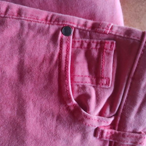 Pink denim pants like new, size M 38 10
