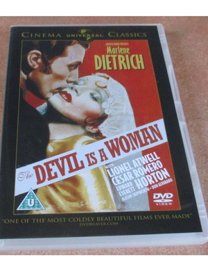 The Devil Is a Woman DVD σαν καινούργιο, Universal region 2