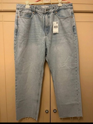 Mango light wash jeans new, size XXXL