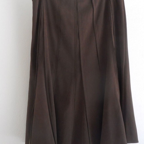 Petites Brown Skirt Like New