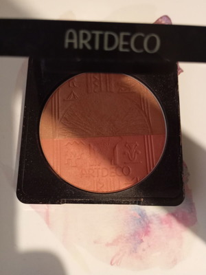 Art Deco blush slightly used