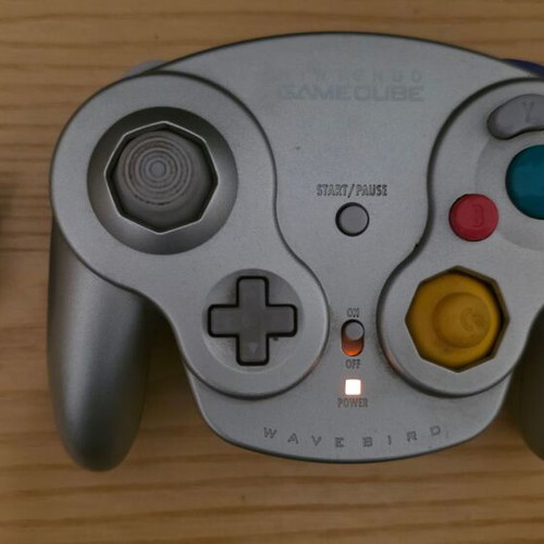 Gamecube Wavebird Controller with Wireless Receiver used